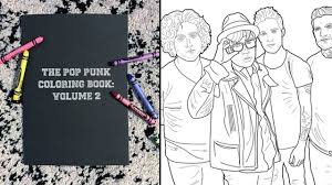 100% free coloring page of the weeknd. There S A New Pop Punk Coloring Book And You Re Gonna Want Five Copies Popbuzz