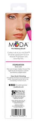 moda foundation makeup brush pink