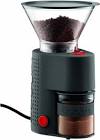 Bistro Electric Burr Coffee Grinder, Black Bodum