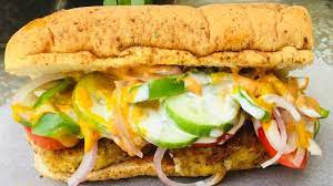 aloo patty subway sandwich veg subway