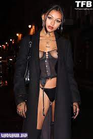 Top Ogee Flaunts Her Tits With Pasties While Leaving Etam Show In Paris (14  Photos) On Thothub