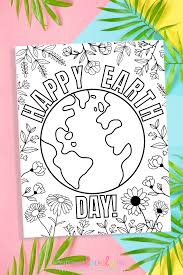 earth day coloring pages free