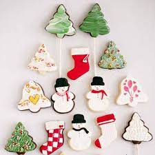 fondant christmas cookies decorating