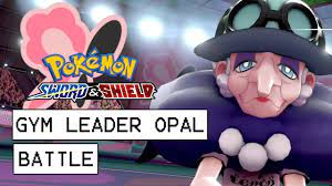 Pokemon Sword & Shield Gym Leader Opal Battle - YouTube