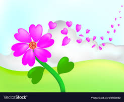 love flower royalty free vector image