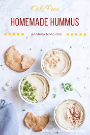 recipe for healthy oil free hummus