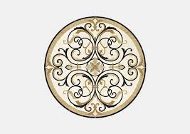 clic marble floor medallions aalto
