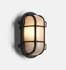 7 Seabeck Cage Oval Bulkhead Sconce