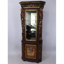 egyptian revival design display cabinet