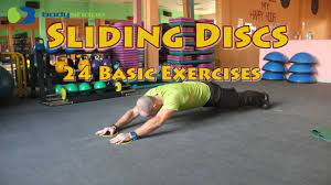 24 exercises with gliding discs how