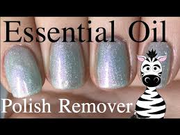 essential oil polish remover does it