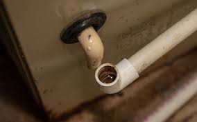 how to clean a condensate drain line