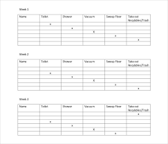 45 Cleaning Schedule Templates Pdf Doc Xls Free