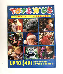 1993 toys r us holiday toy catalog sega