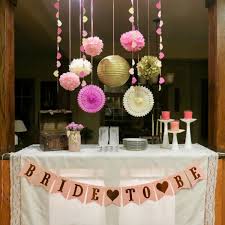 bride to be party decorations for