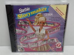 barbie story maker cd rom pc game