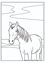 Standing, running, working.horsing around (you knew it was coming!), captured on film then translated into a simple horses come in many colors and sizes. Realistic Horse Coloring Pages Updated 2021