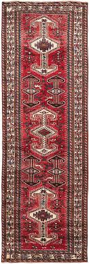 shiraz hand knotted persian rug red 201