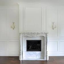 Antique French Marble Fireplace Design