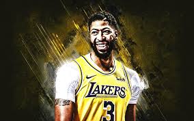 Set yourself a anthony davis nba wallpapers & backgrounds and enjoy these powerful images to the. Download Wallpapers Anthony Davis Los Angeles Lakers Portrait Nba American Basketball Player Yellow Stone Background Basketball For Desktop Free Pictures For Desktop Free