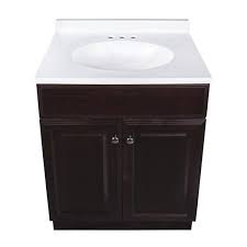 We think top 5 best lowes bathroom vanities review video help you for select best. Project Source Richmond 24 In Single Sink Java Bathroom Vanity With Cultured Marble Top Lowe S Canada