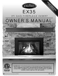 Enviro Steel Ex35 Gas Fireplace Insert