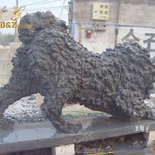 Large Stone Tibetan Mastiff Garden Statue