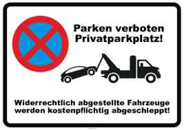 Klar und abschreckend durch das offizielle zeichen. Schild Parkverbot Privatparkplatz Pdf Vorlage Zum Ausdrucken