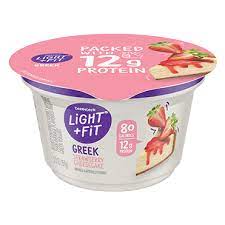 fit nonfat greek yogurt strawberry