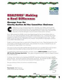 realtors making a real difference