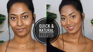 quick natural everyday makeup look