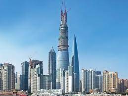 recently completed shanghai tower