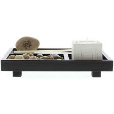 Thingz Wooden Tabletop Zen Garden Kit