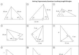 Trigonometry Problems With Lengths