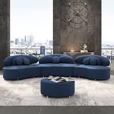 modern 7 seat sofa curved sectional