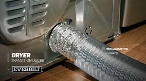 Installing a dryer vent hose can be an annoyance depending on what kind of space you're working in and how 2. Everbilt 4 In X 8 Ft Flexible Aluminum Dryer Vent Duct Btd48hd The Home Depot