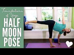 half moon pose foundations of yoga