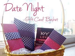 date night gift card basket julie