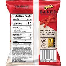 cheetos oven baked flamin hot less fat 7 58 oz 3 bags