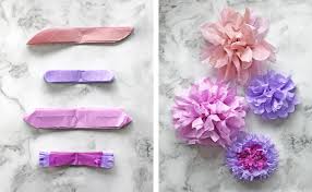 Make rolls of the colors you want to create. Tissue Paper Flowers The Ultimate Guide The Craft Patch