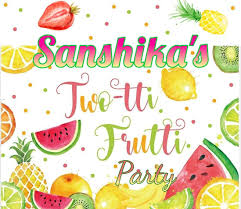 fruits theme party supplies for