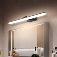 led sconce l modern mirror front