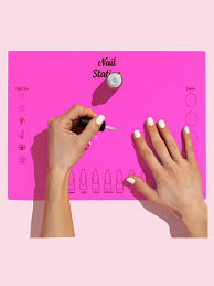 1pc pink 3d nail art display training