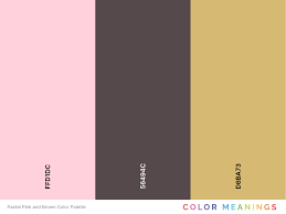 41 colors that go with brown color