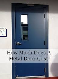 How Much Is A Commercial Metal Door