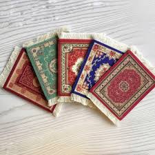 persian carpet mats pads table decor