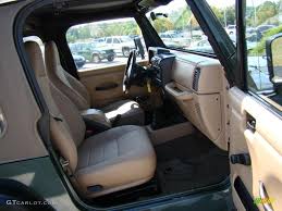 camel beige interior 2002 jeep wrangler
