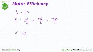 motor efficiency general circuits
