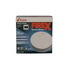 Firex Hardwire Smoke Detector With 9v Battery Backup And Front Load Battery Door