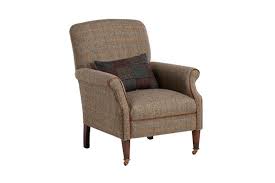 bowmore chair harris tweed tetrad